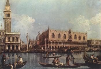 卡納萊托 View of the Bacino di San Marco, St Mark's Basin